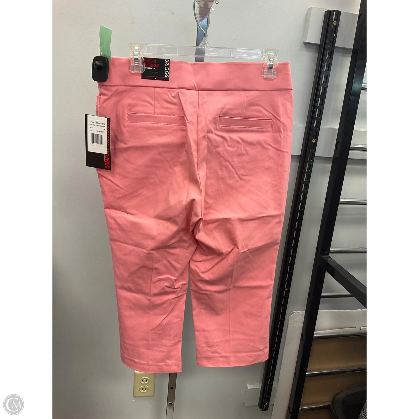Capris By Briggs In Pink, Size: 8