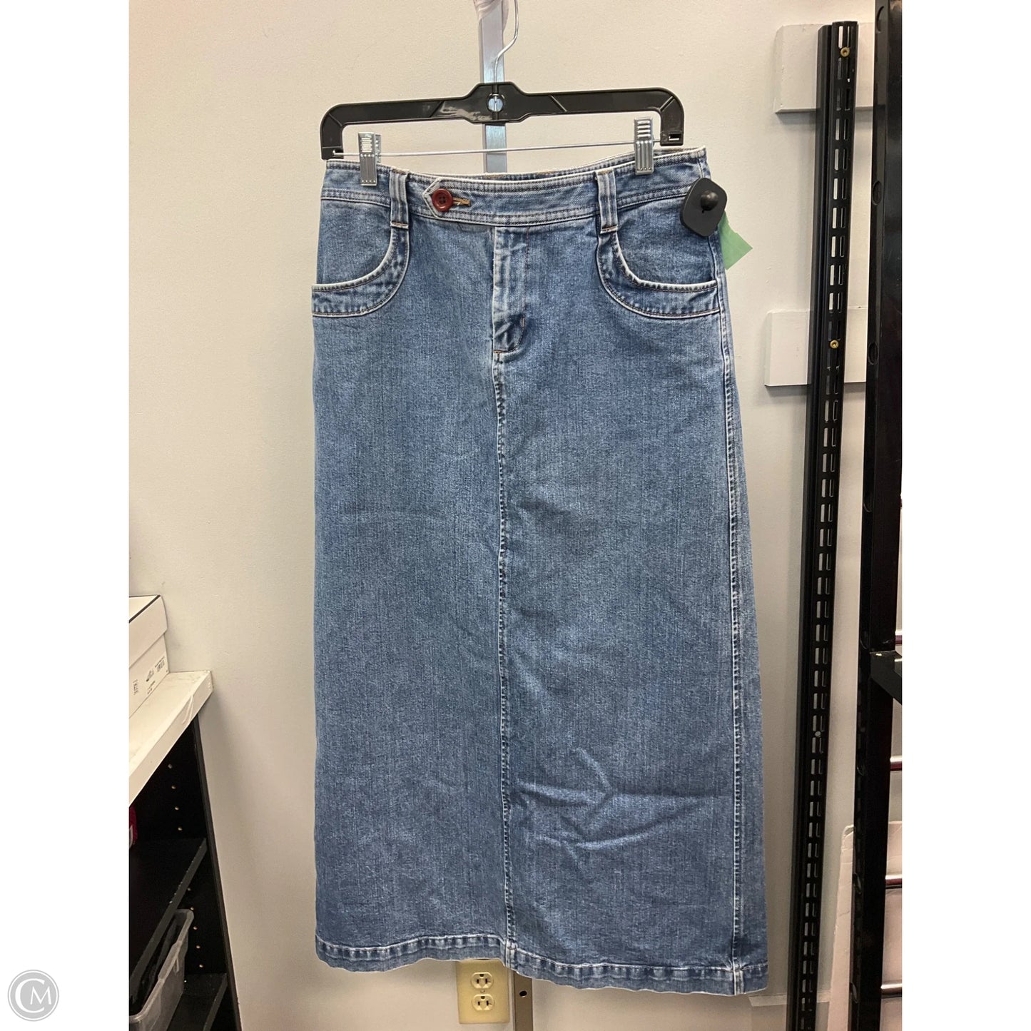 Skirt Maxi By Sonoma In Blue Denim, Size: 6