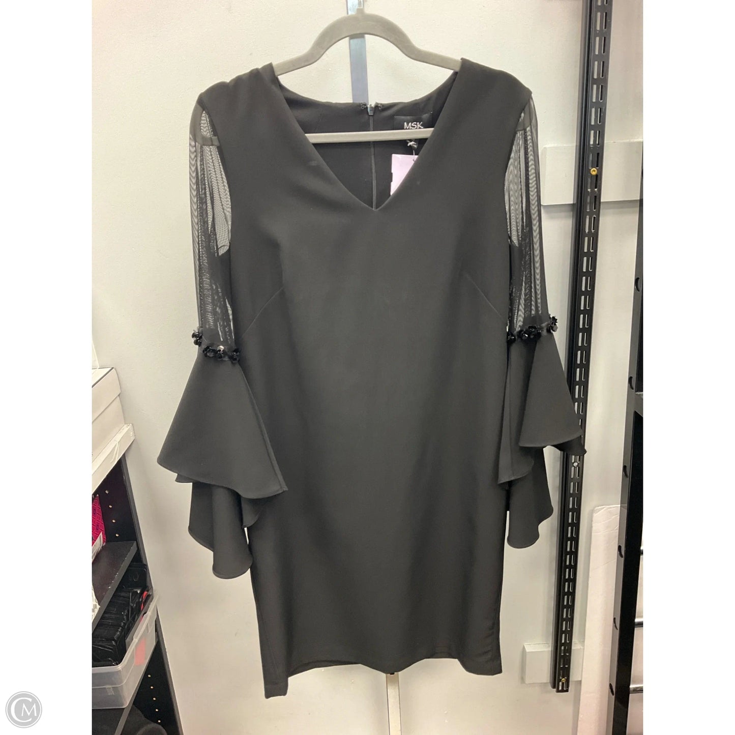 Dress Party Short By Msk In Black, Size: 10