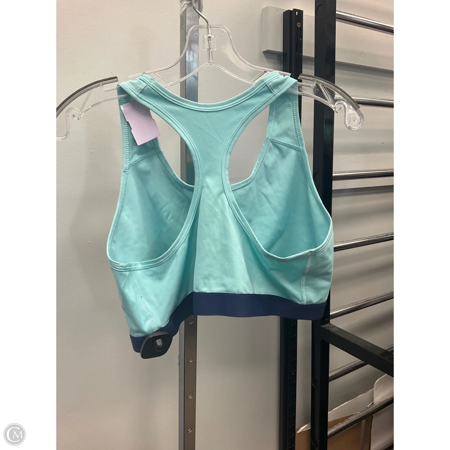 Athletic Bra By Nike Apparel In Blue, Size: Xxl