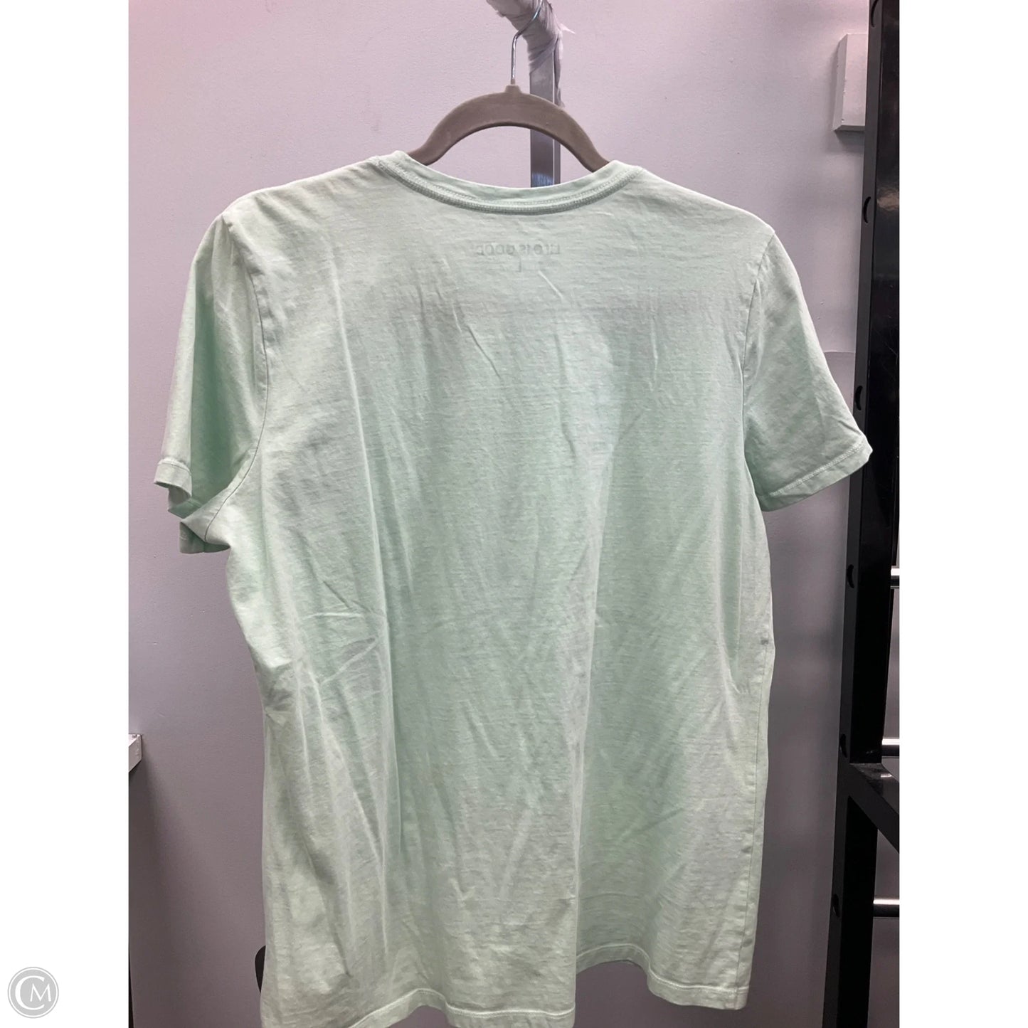 Top Short Sleeve Basic By Life Is Good In Green, Size: L