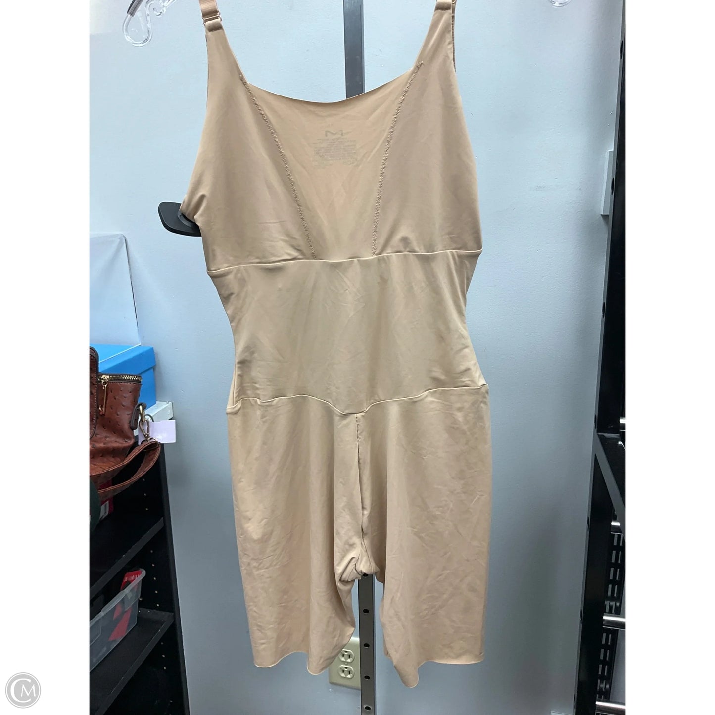 Bodysuit By Clothes Mentor In Tan, Size: L