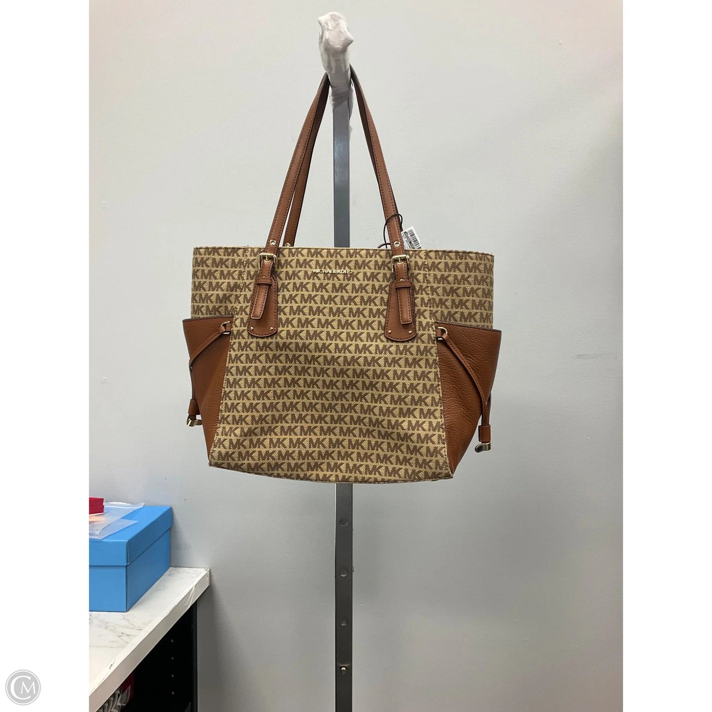 Tote Designer By Michael Kors, Size: Large