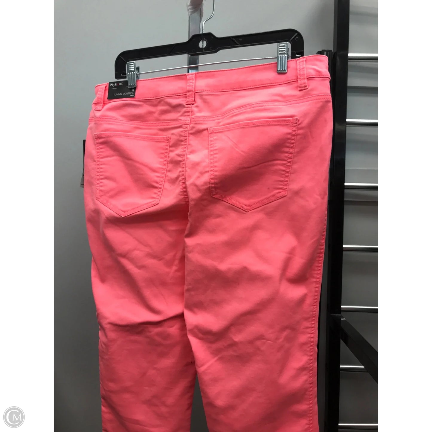 Capris By Style And Company In Pink, Size: 12