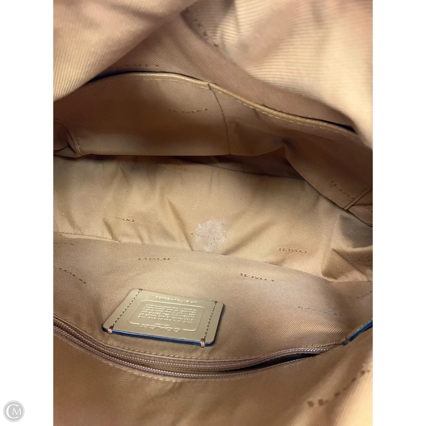 Handbag Designer By Coach, Size: Large