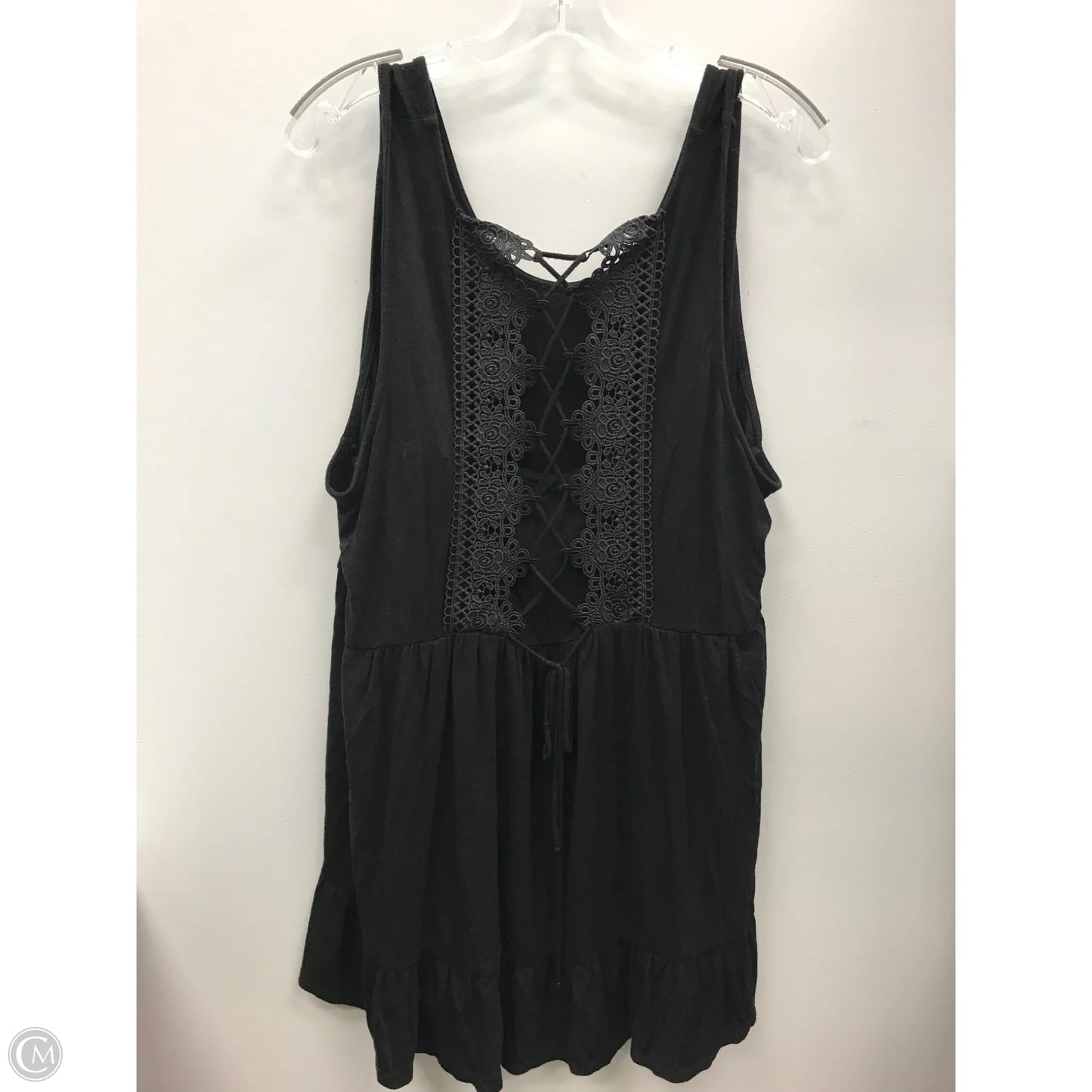 Top Sleeveless By Torrid In Black, Size: 3x
