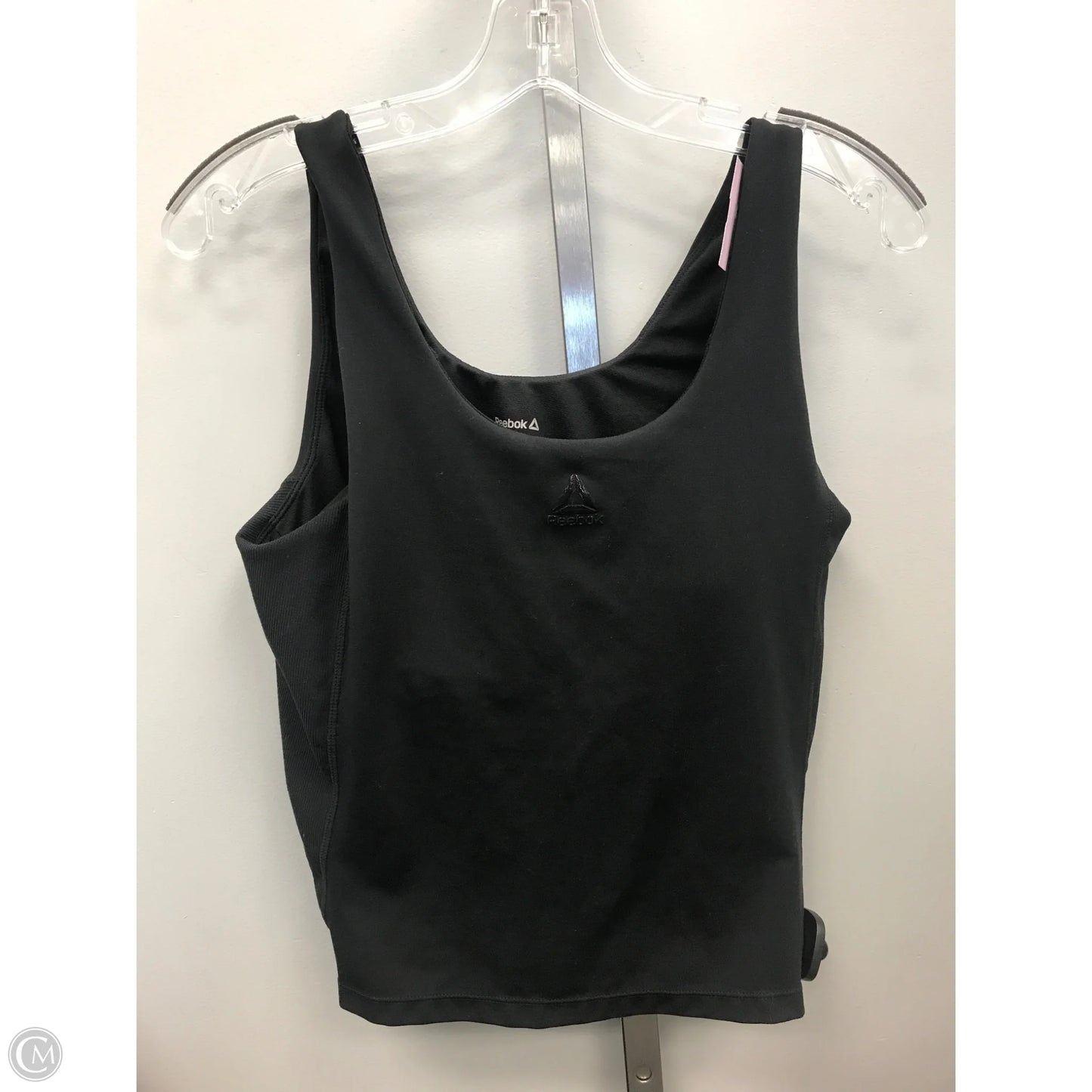 Athletic Tank Top By Reebok In Black, Size: L