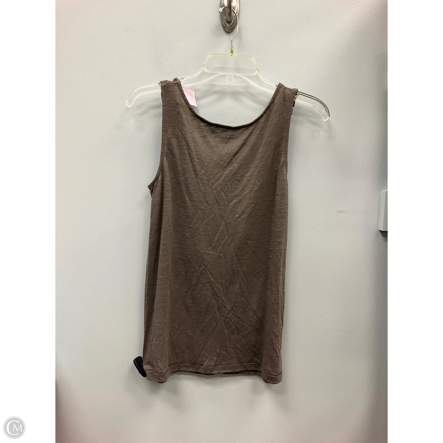 Top Sleeveless By Loft In Brown, Size: S