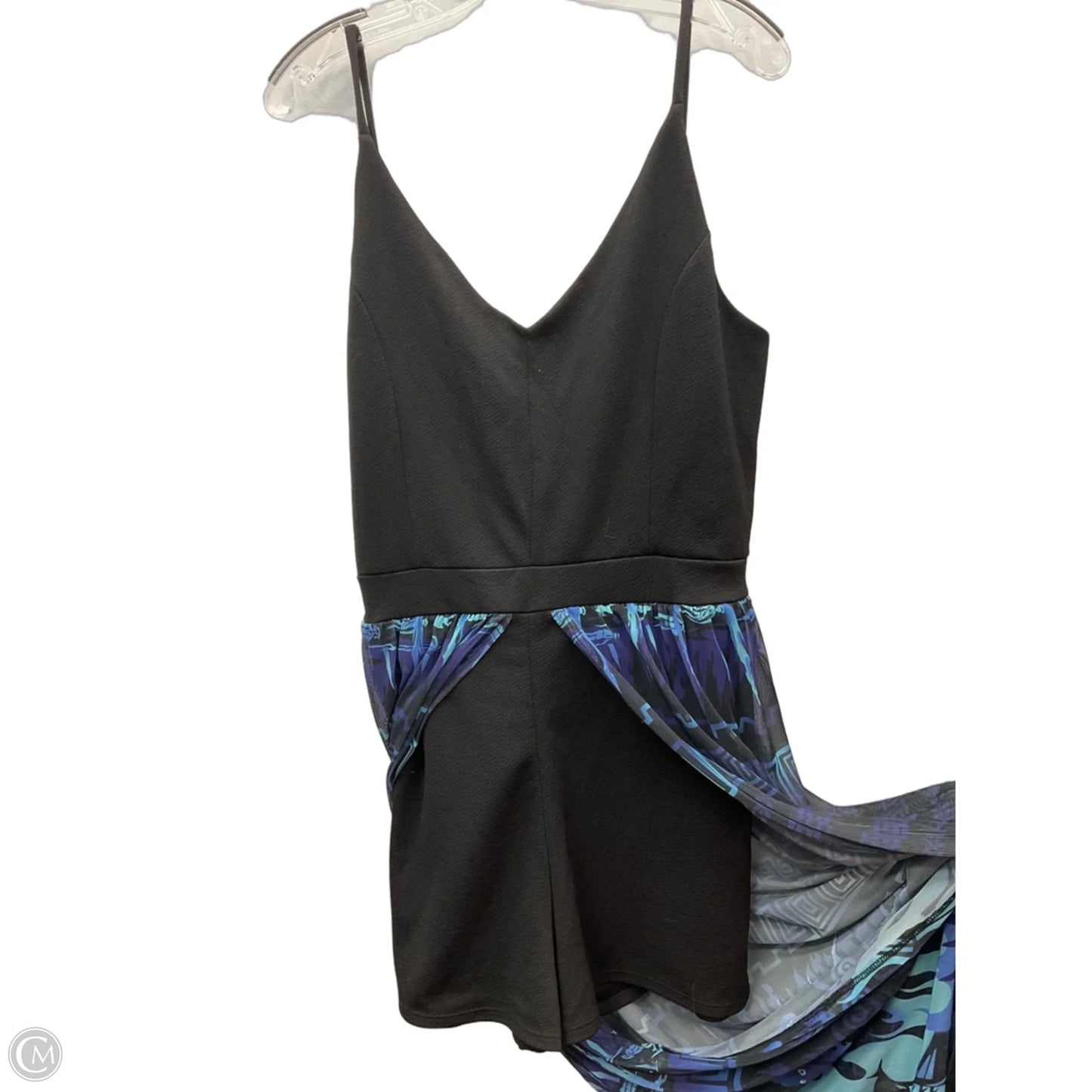 Romper By Disney In Black & Blue, Size: 2x