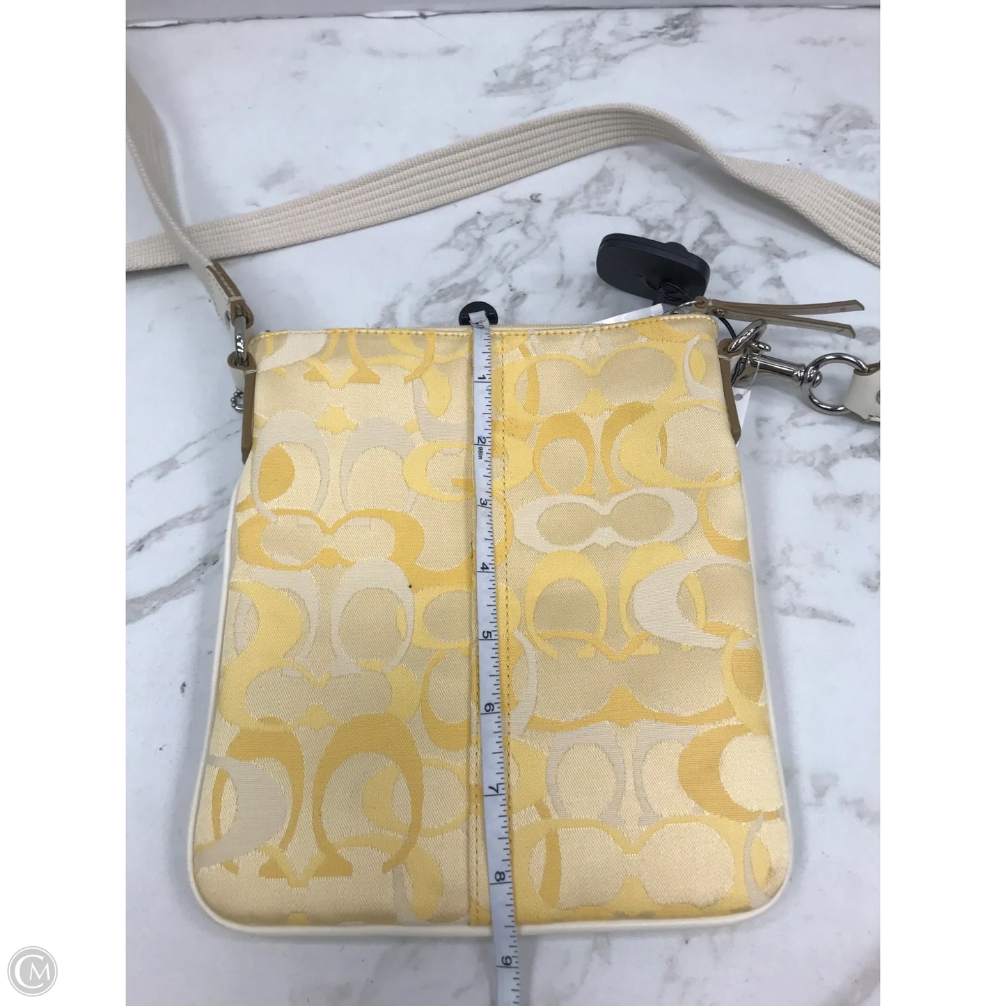 Crossbody Designer By Coach, Size: Medium