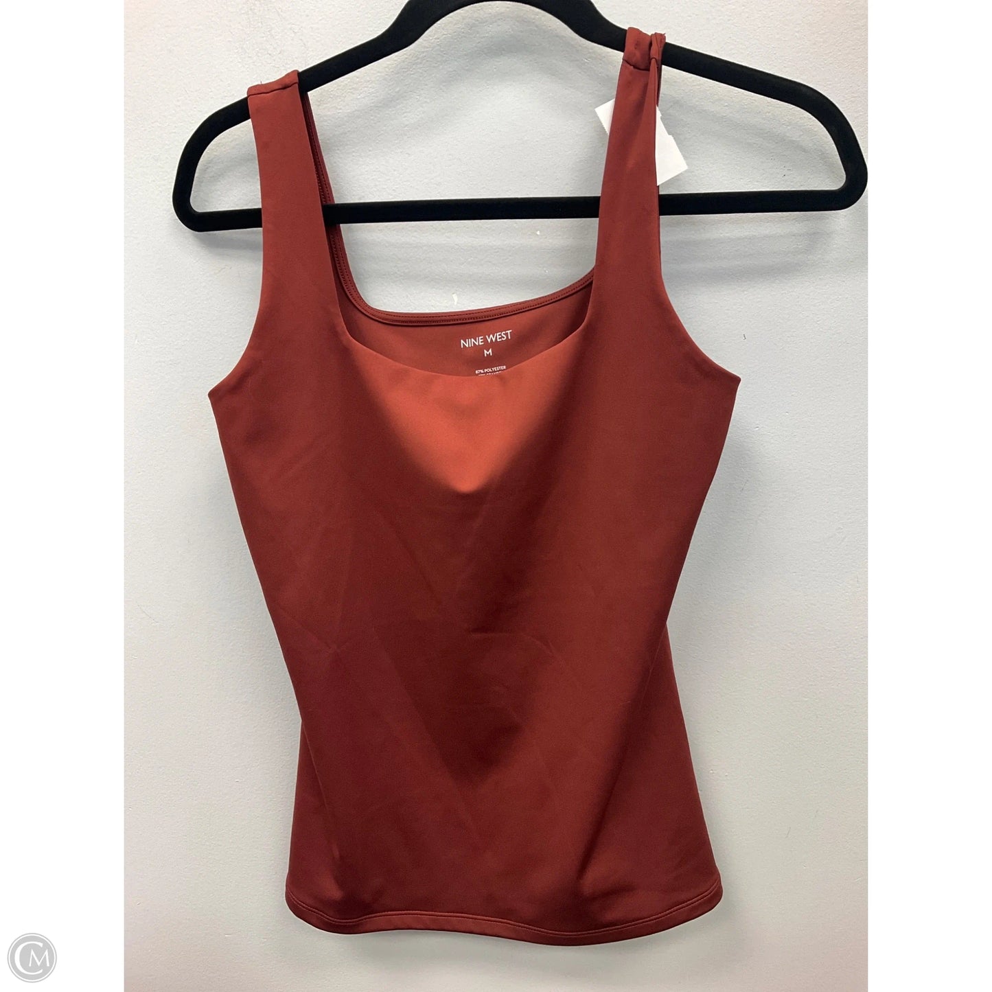 Top Sleeveless By Nine West In Copper, Size: M