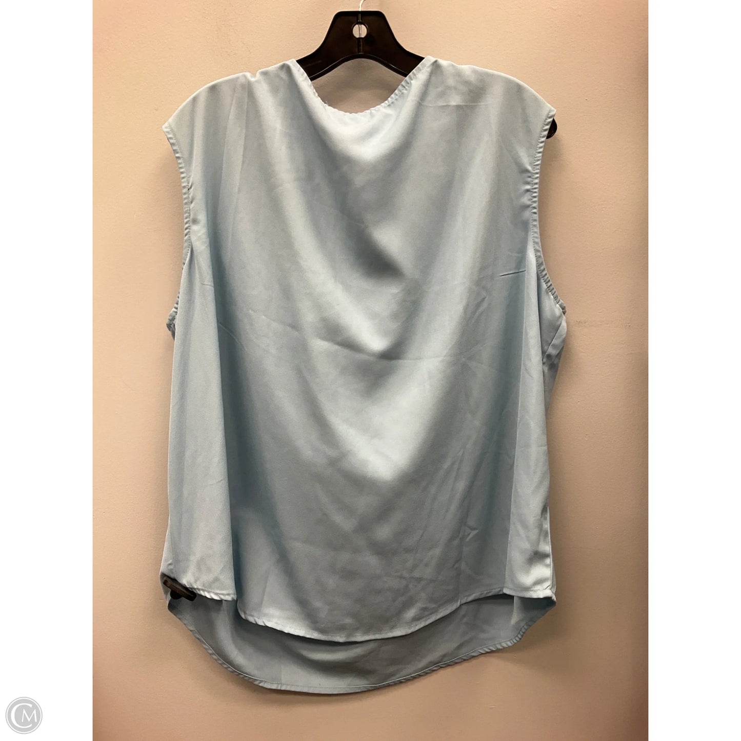 Top Sleeveless By New York And Co In Blue, Size: Xxl