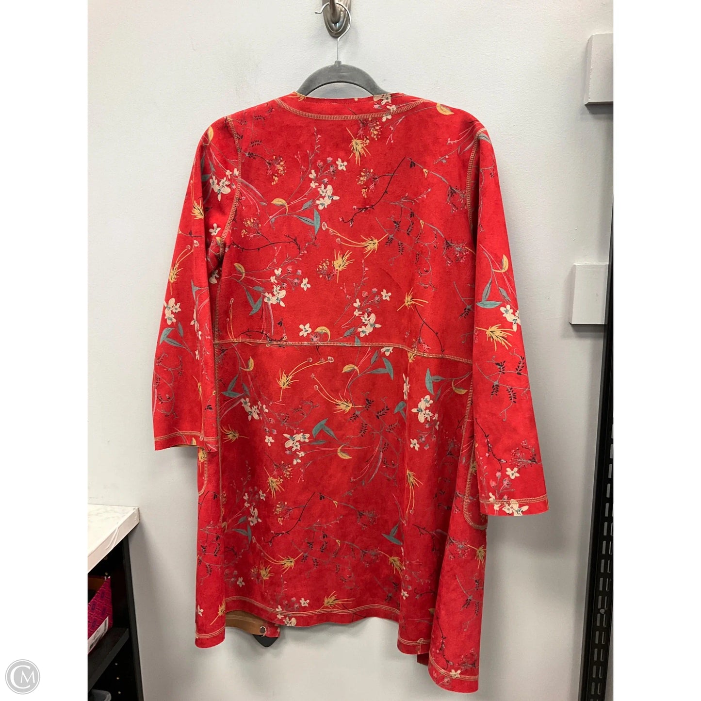 Cardigan By Solitaire In Red, Size: S
