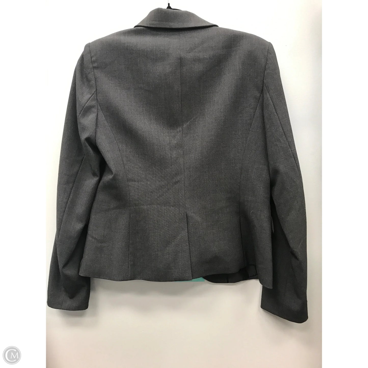 Blazer By Calvin Klein In Grey, Size: 4