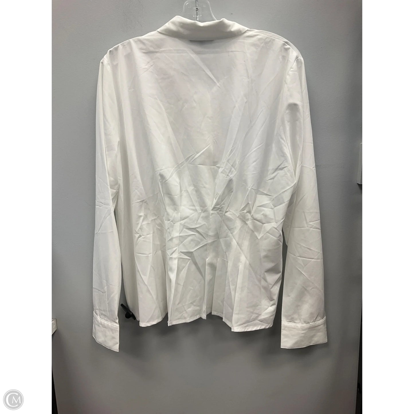 Top Long Sleeve By Modern Works In White, Size: Xl