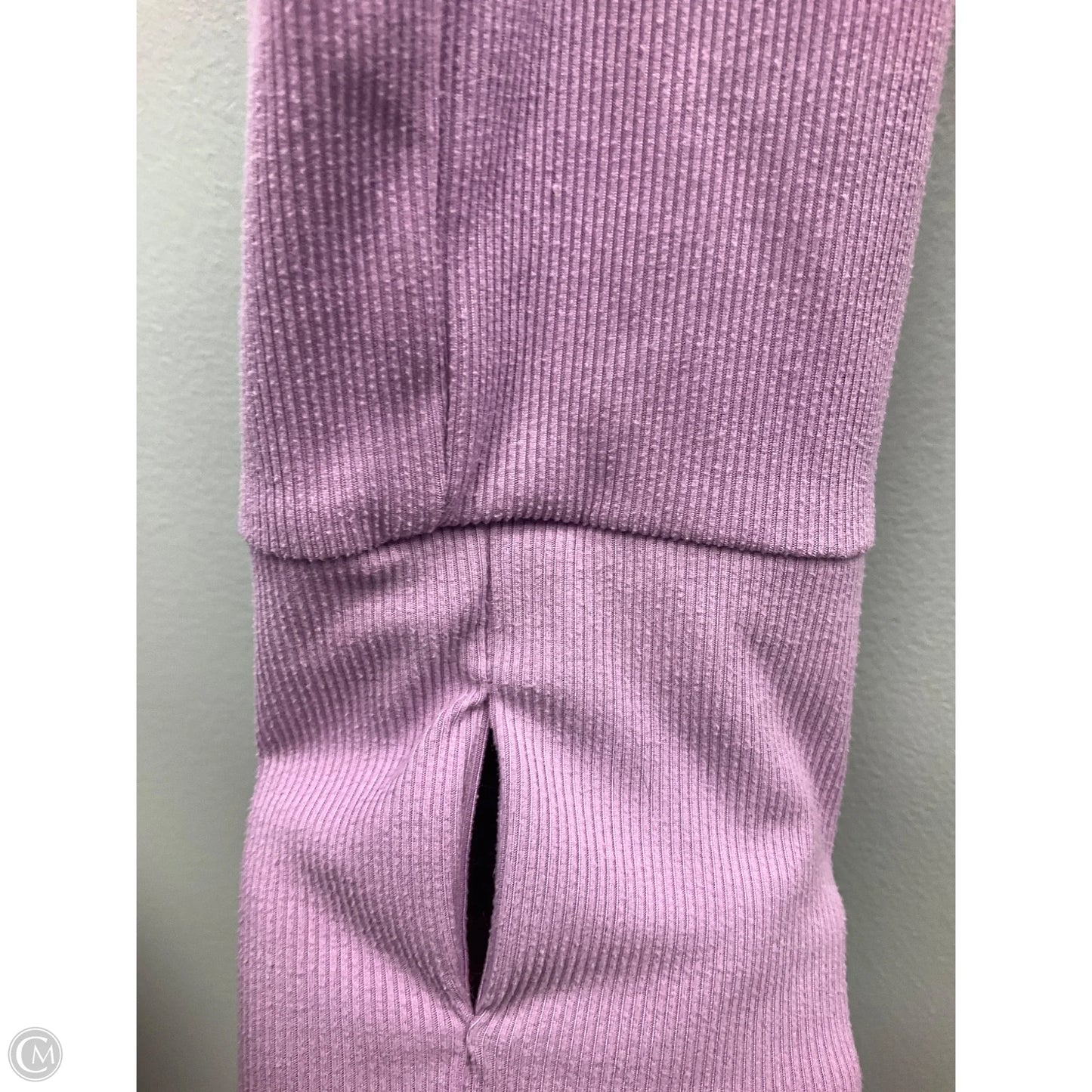 Top Long Sleeve Basic By Clothes Mentor In Purple, Size: L