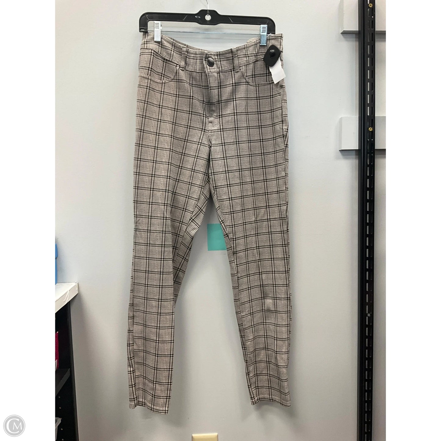 Pants Leggings By Seven 7 In Black & Tan, Size: 12
