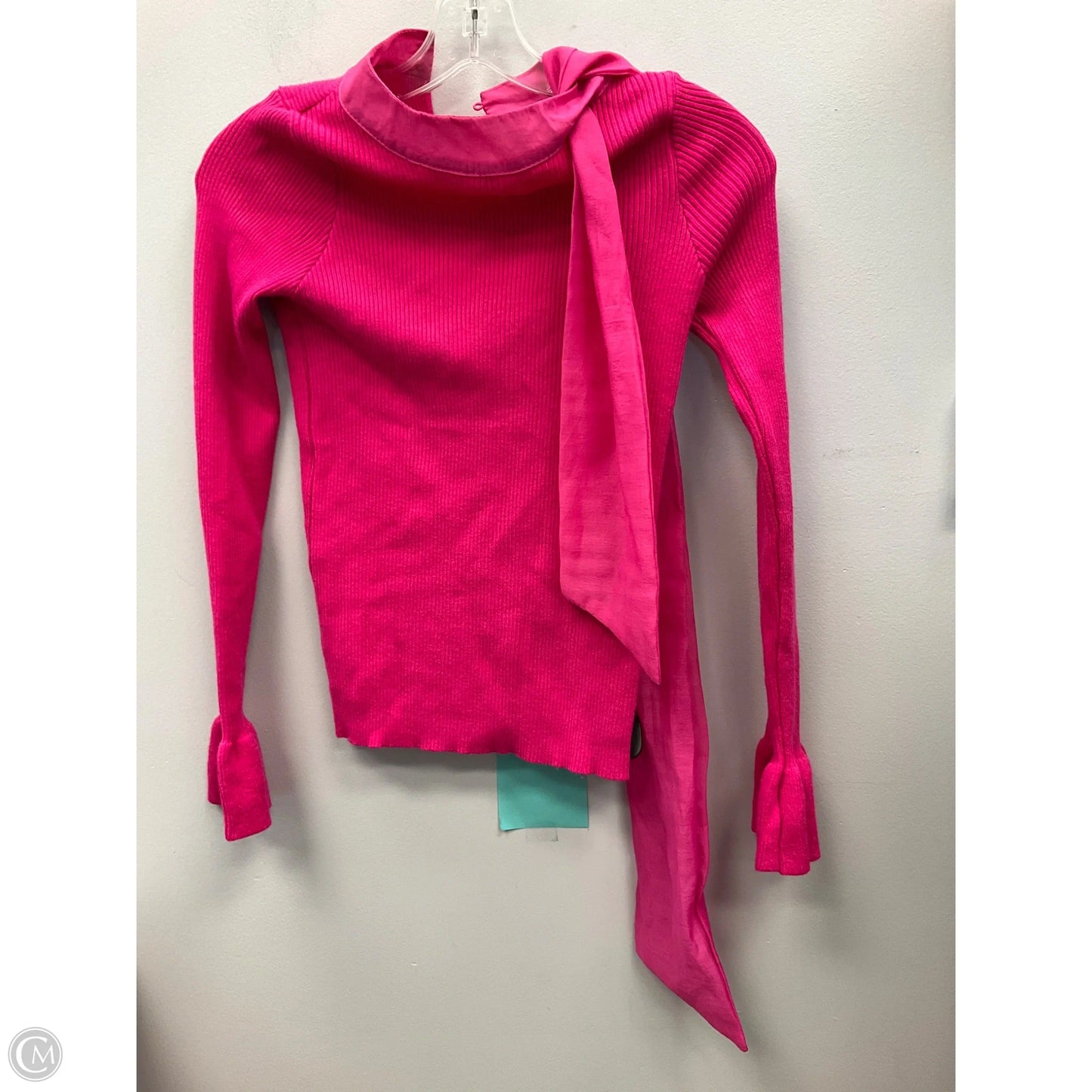 Top Long Sleeve By Clothes Mentor In Pink, Size: M