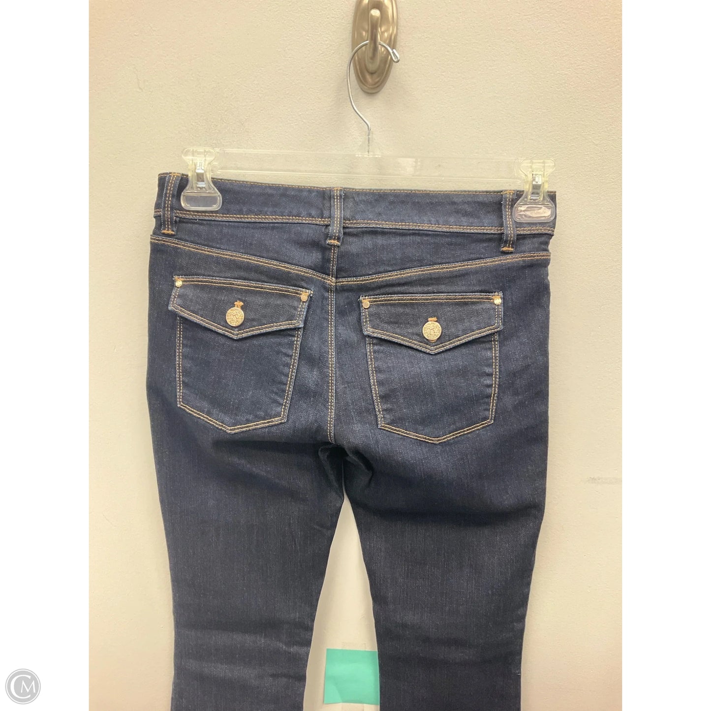 Jeans Flared By White House Black Market In Blue Denim, Size: 2