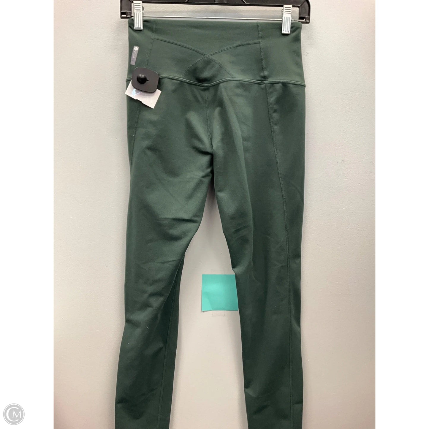 Athletic Leggings By Zella In Green, Size: S