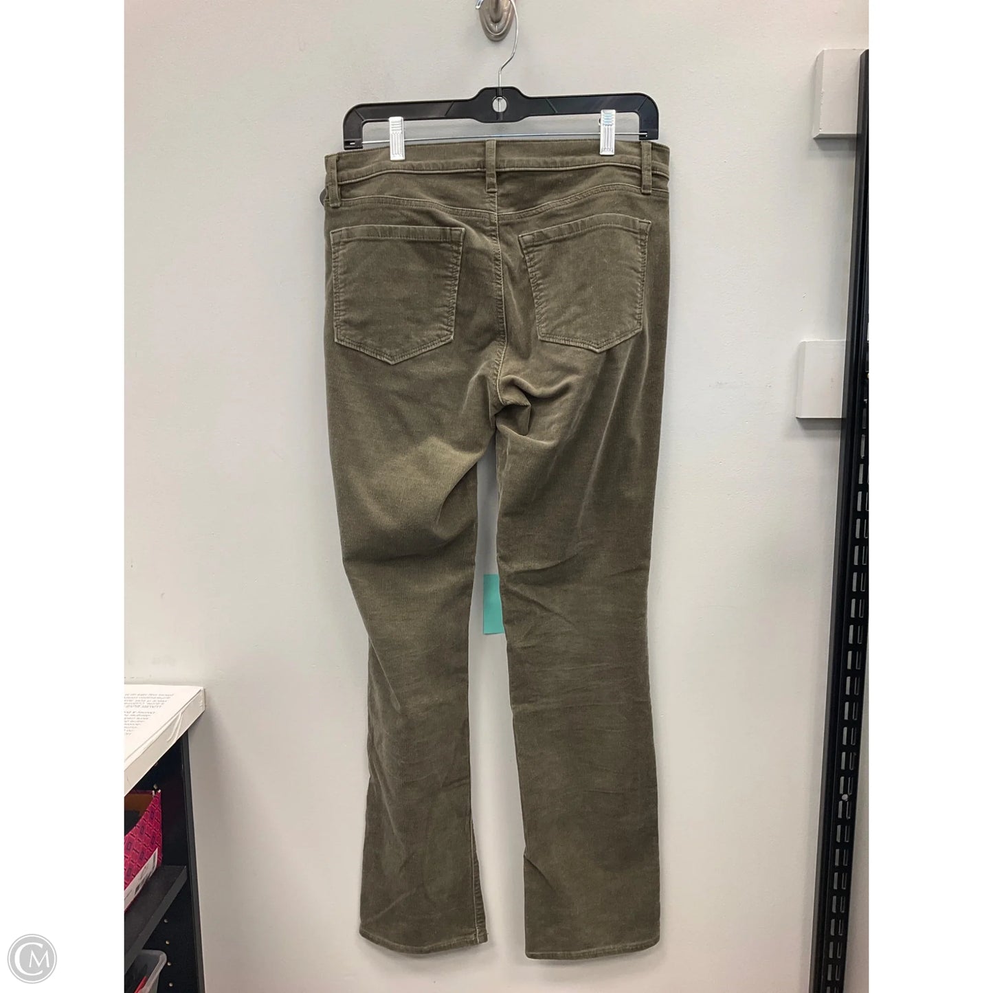 Pants Corduroy By Loft In Green, Size: 6