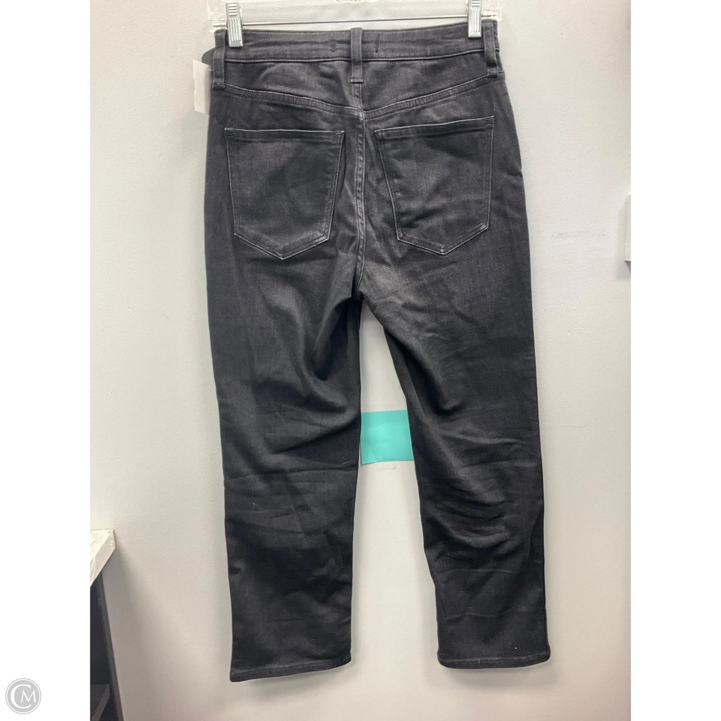 Jeans Straight By Madewell In Grey Denim, Size: 2p