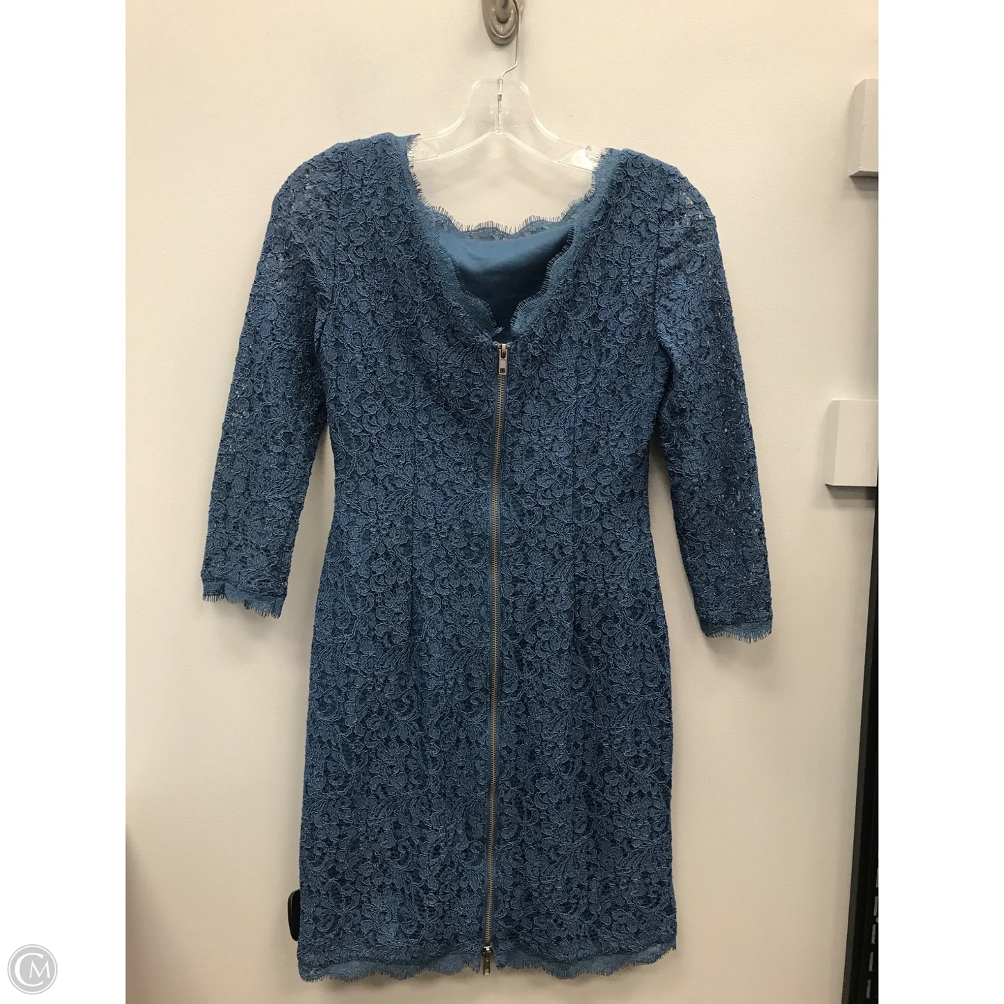 Dress Party Short By Adrianna Papell In Blue, Size: 2p