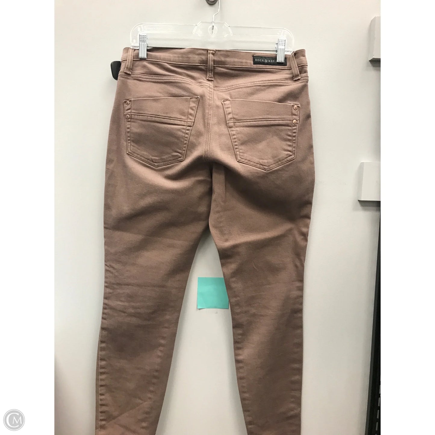 Jeans Skinny By Rock And Republic In Mauve, Size: 10