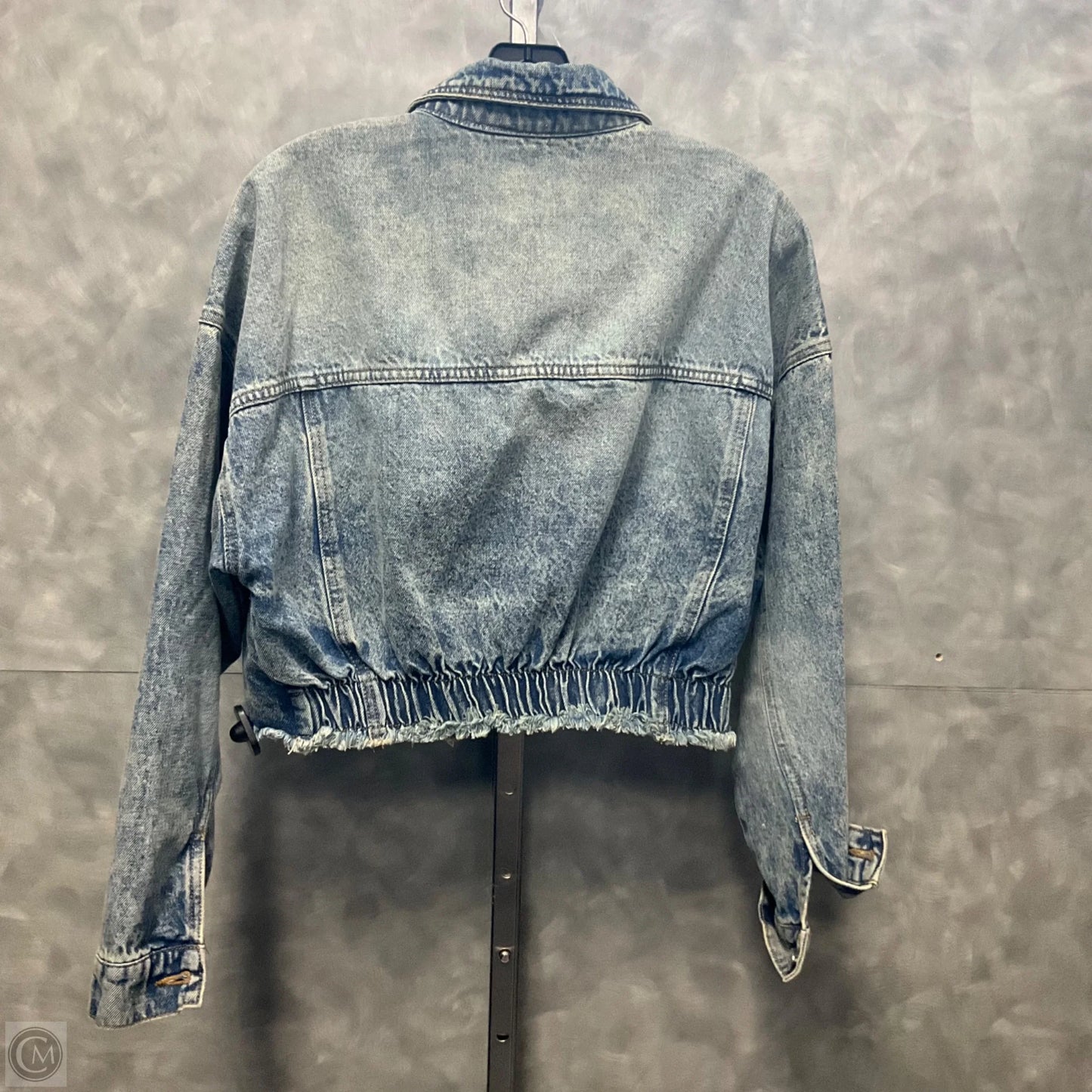 Jacket Denim By Highway In Blue Denim, Size: M