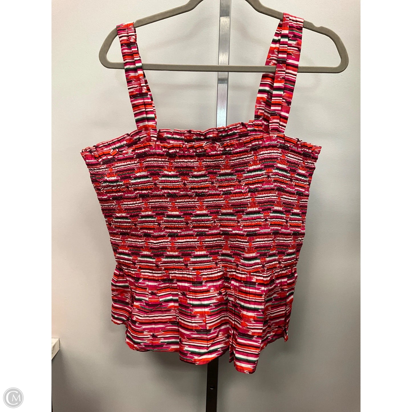 Top Sleeveless By Loft In Multi-colored, Size: Xl
