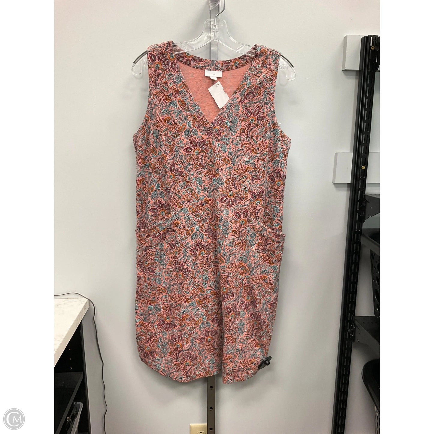 Dress Casual Short By J. Jill In Paisley Print, Size: S