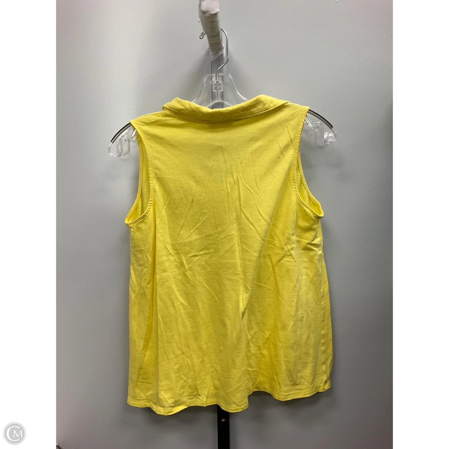 Top Sleeveless By J. Jill In Yellow, Size: S