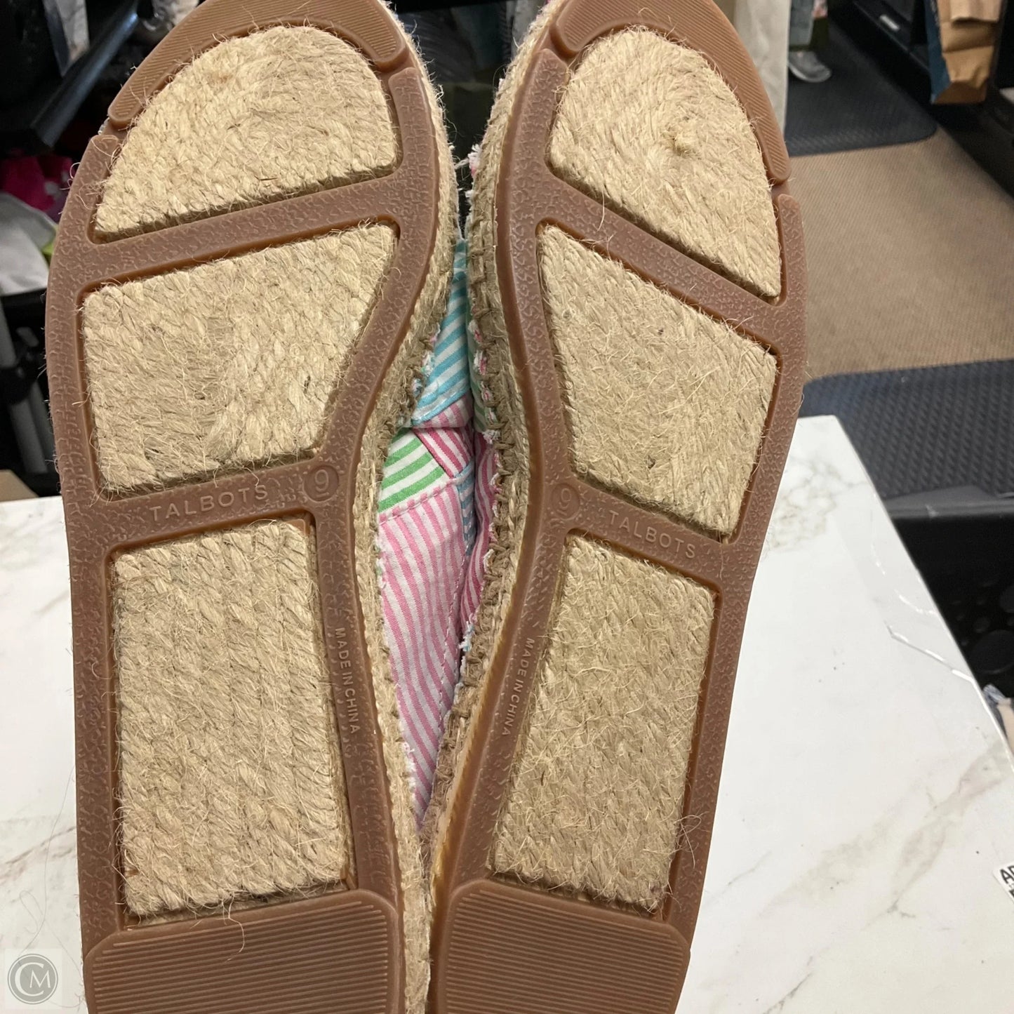 Shoes Flats By Talbots In Multi-colored, Size: 9