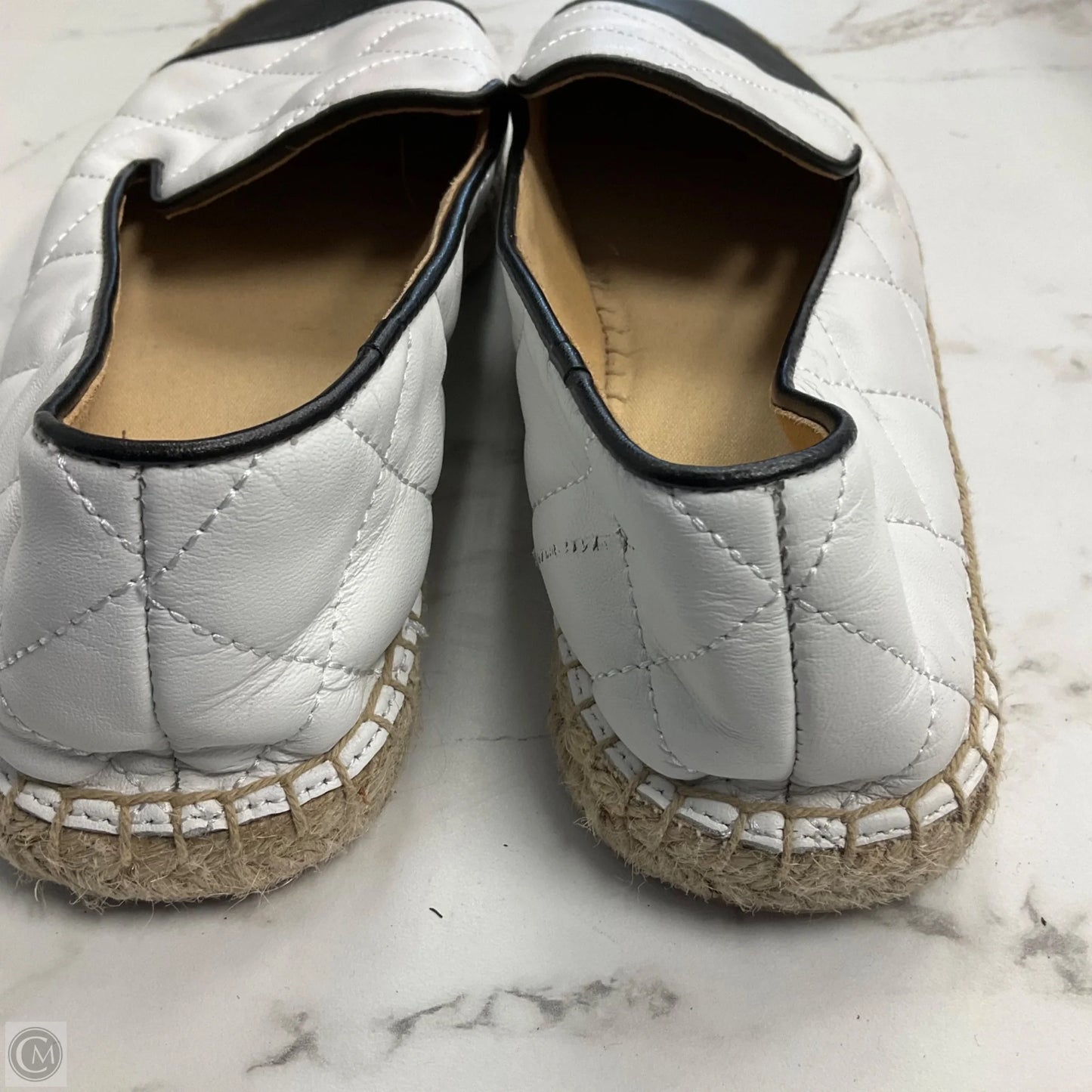 Shoes Flats By Talbots In Black & White, Size: 9