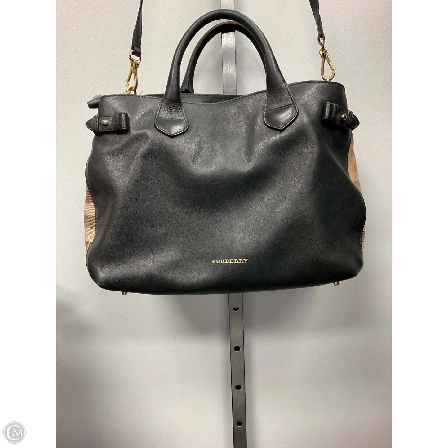Handbag Luxury Designer By Burberry, Size: Medium