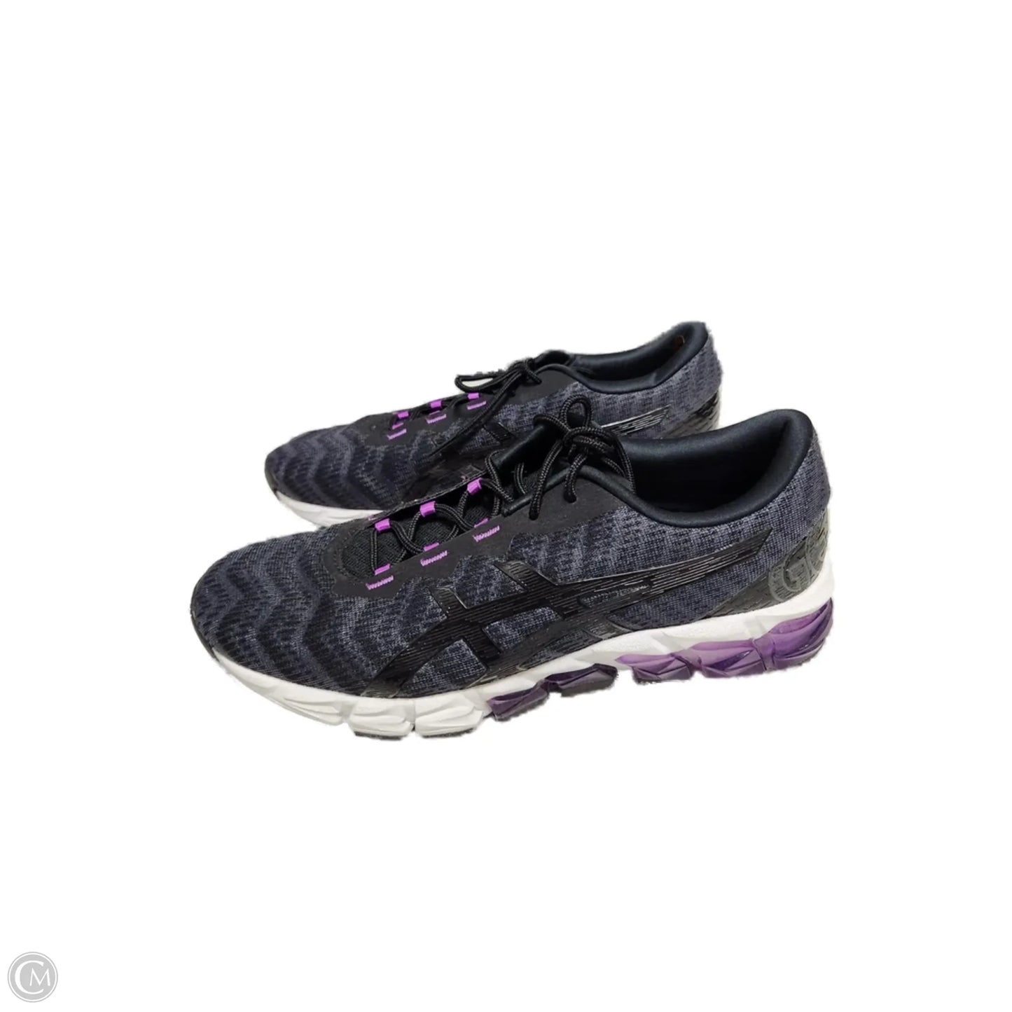 Shoes Athletic By Under Armour In Black & Purple, Size: 10