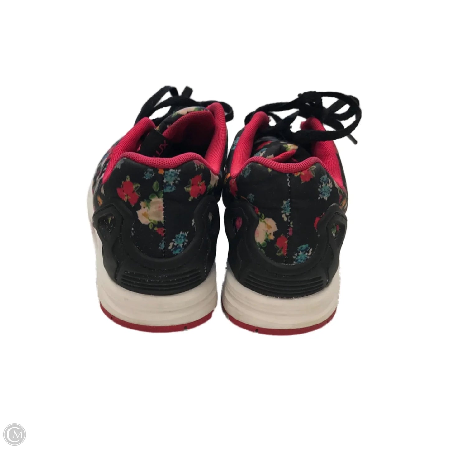 Shoes Athletic By Adidas In Floral Print, Size: 8.5