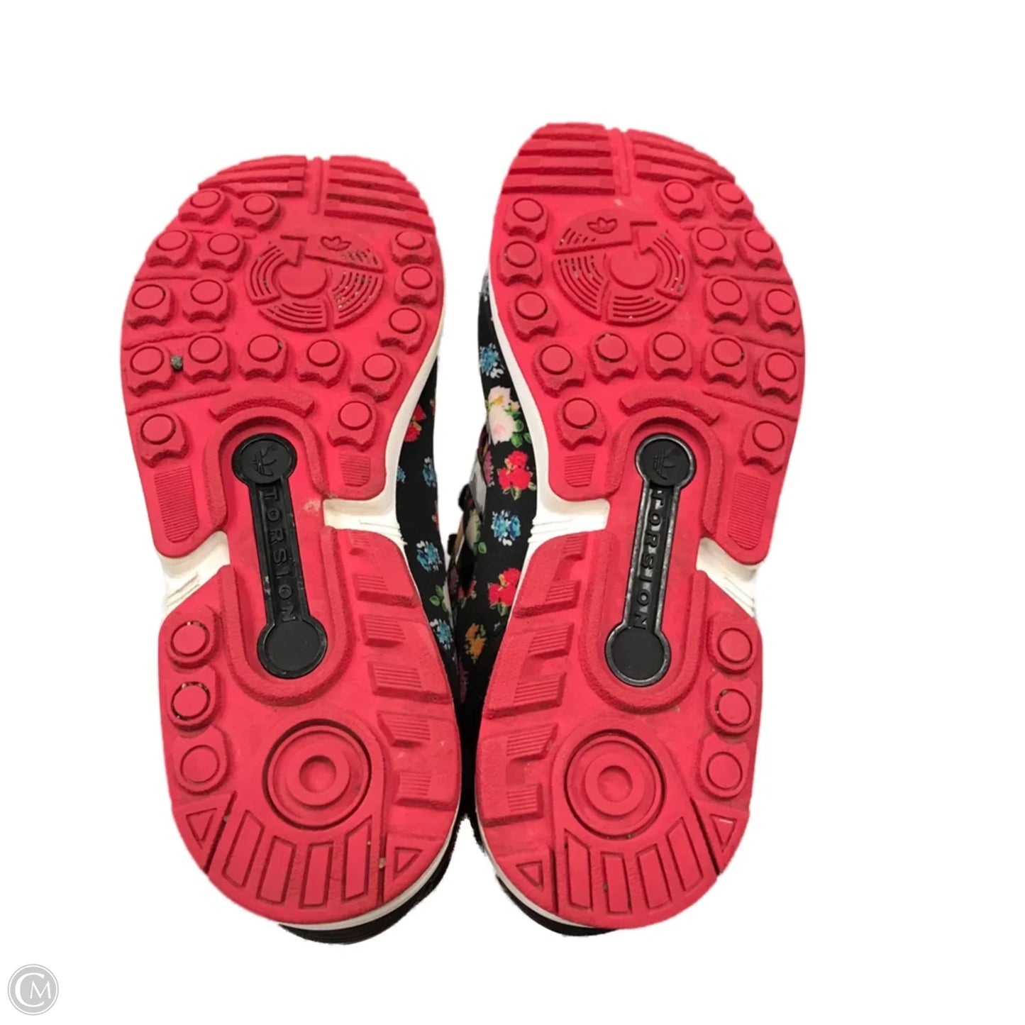Shoes Athletic By Adidas In Floral Print, Size: 8.5