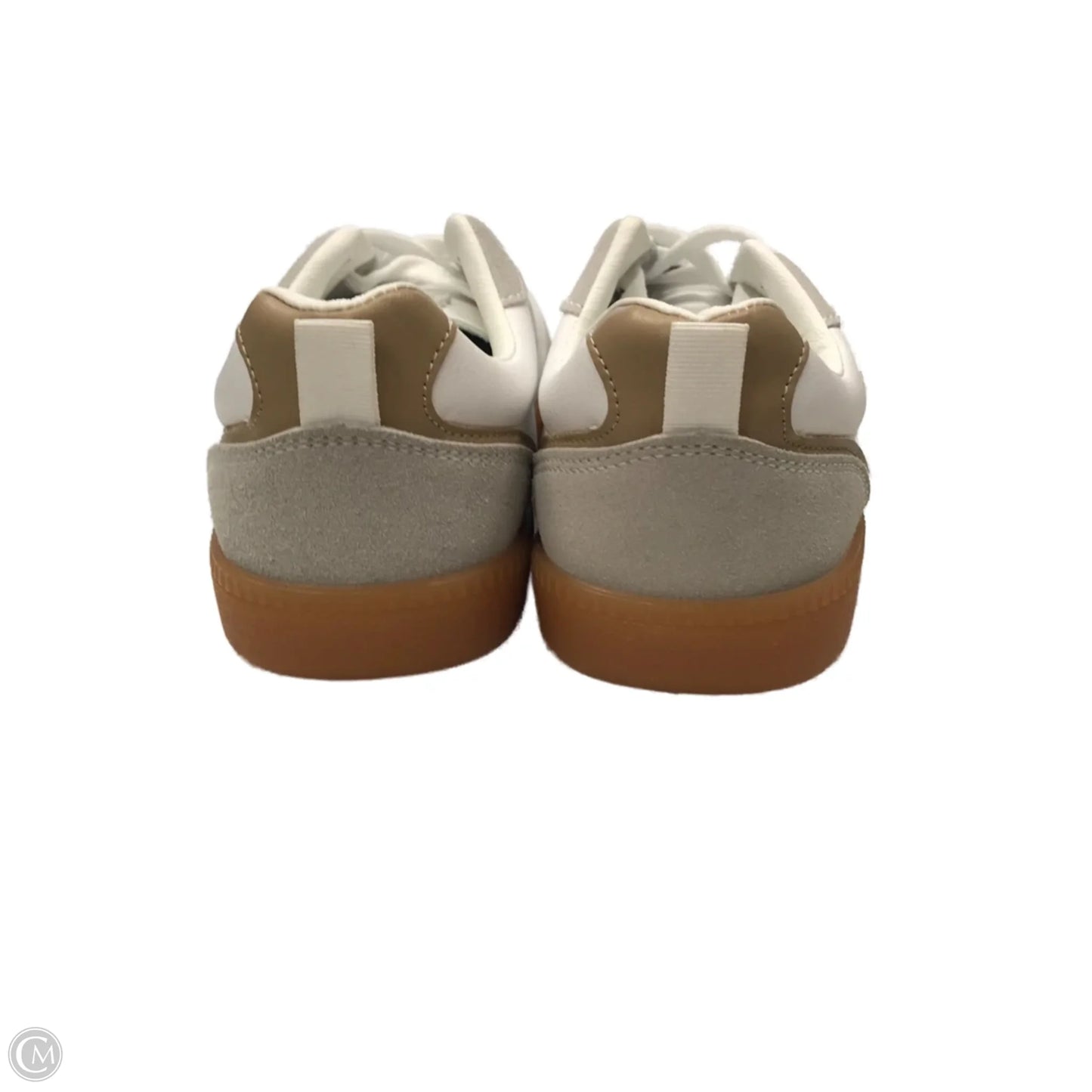 Shoes Sneakers By Fashion In Grey & White, Size: 9