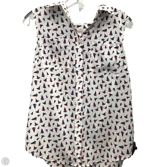 Top Sleeveless By Talbots In Multi-colored, Size: S