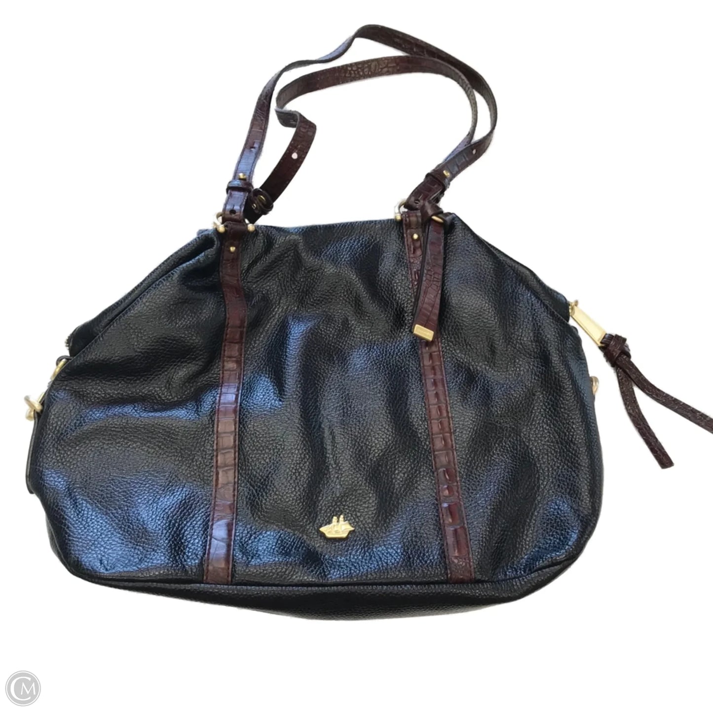 Tote Designer By Brahmin, Size: Large