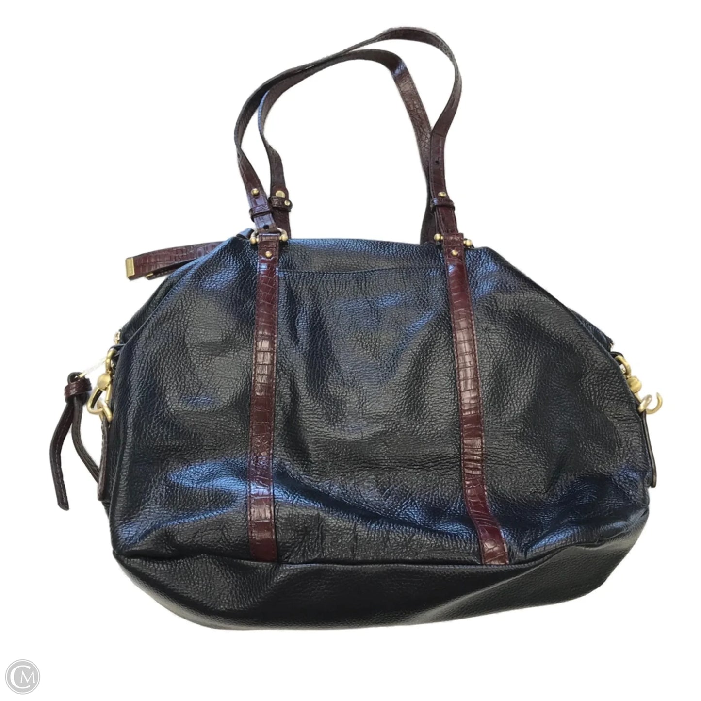 Tote Designer By Brahmin, Size: Large