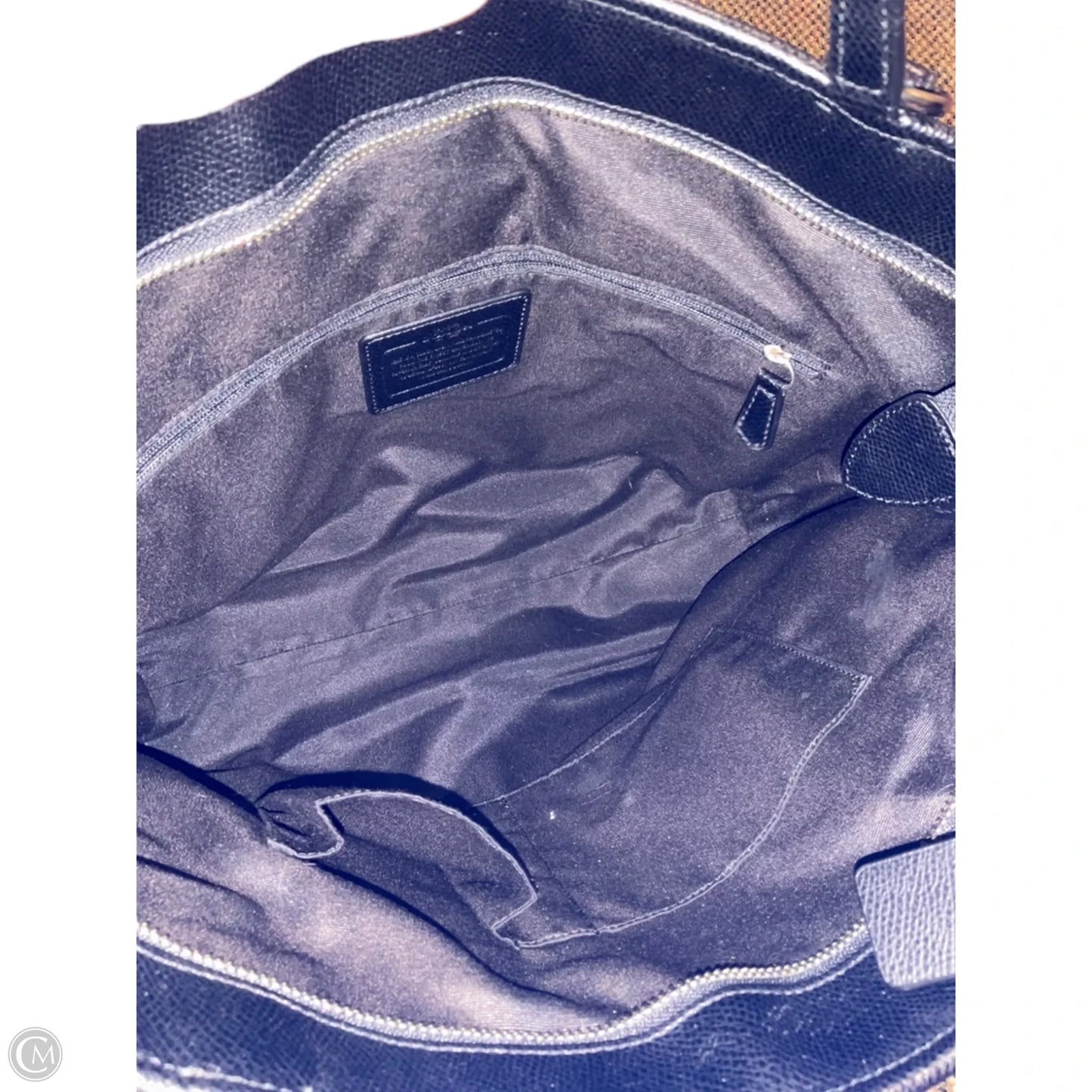 Tote Designer By Coach, Size: Large