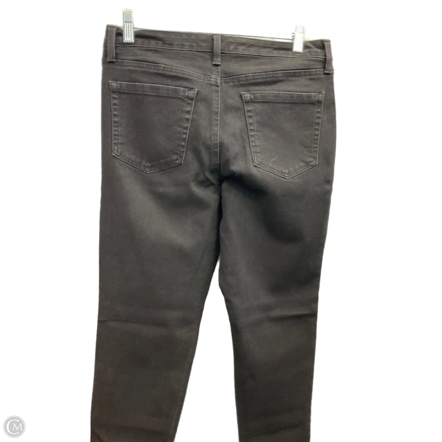 Jeans Skinny By Charter Club In Black Denim, Size: 10