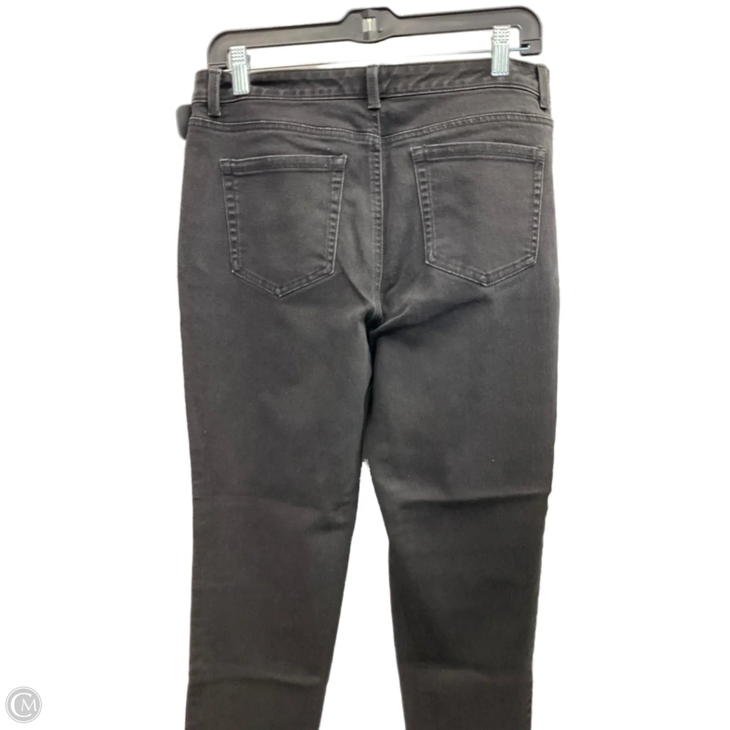 Jeans Skinny By Charter Club In Black Denim, Size: 10