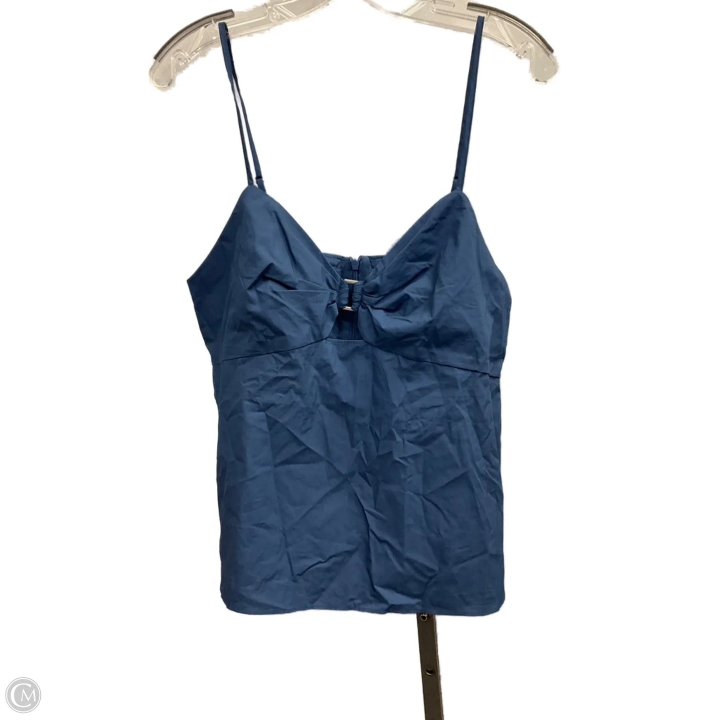 Top Sleeveless By Banana Republic In Blue, Size: 12