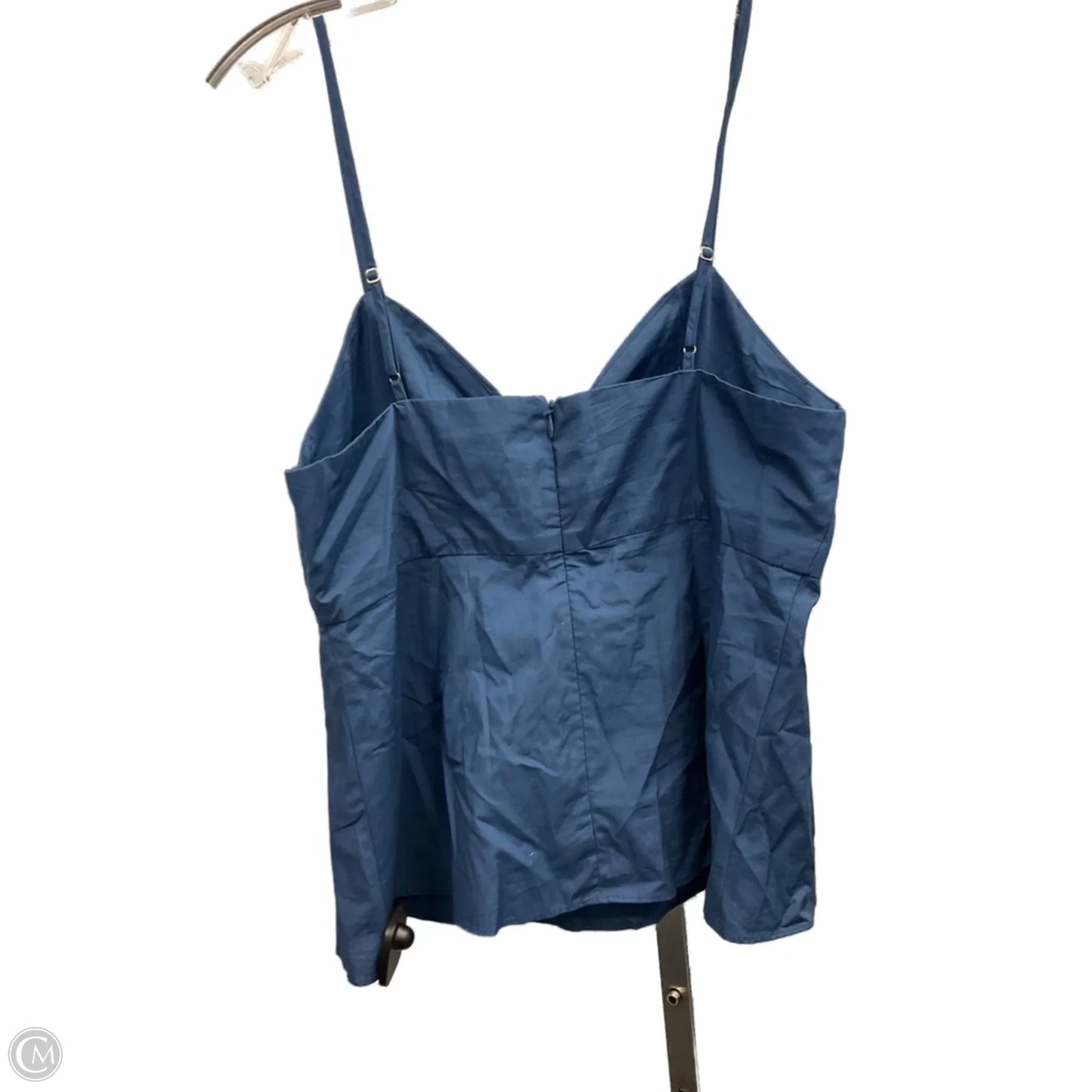 Top Sleeveless By Banana Republic In Blue, Size: 12