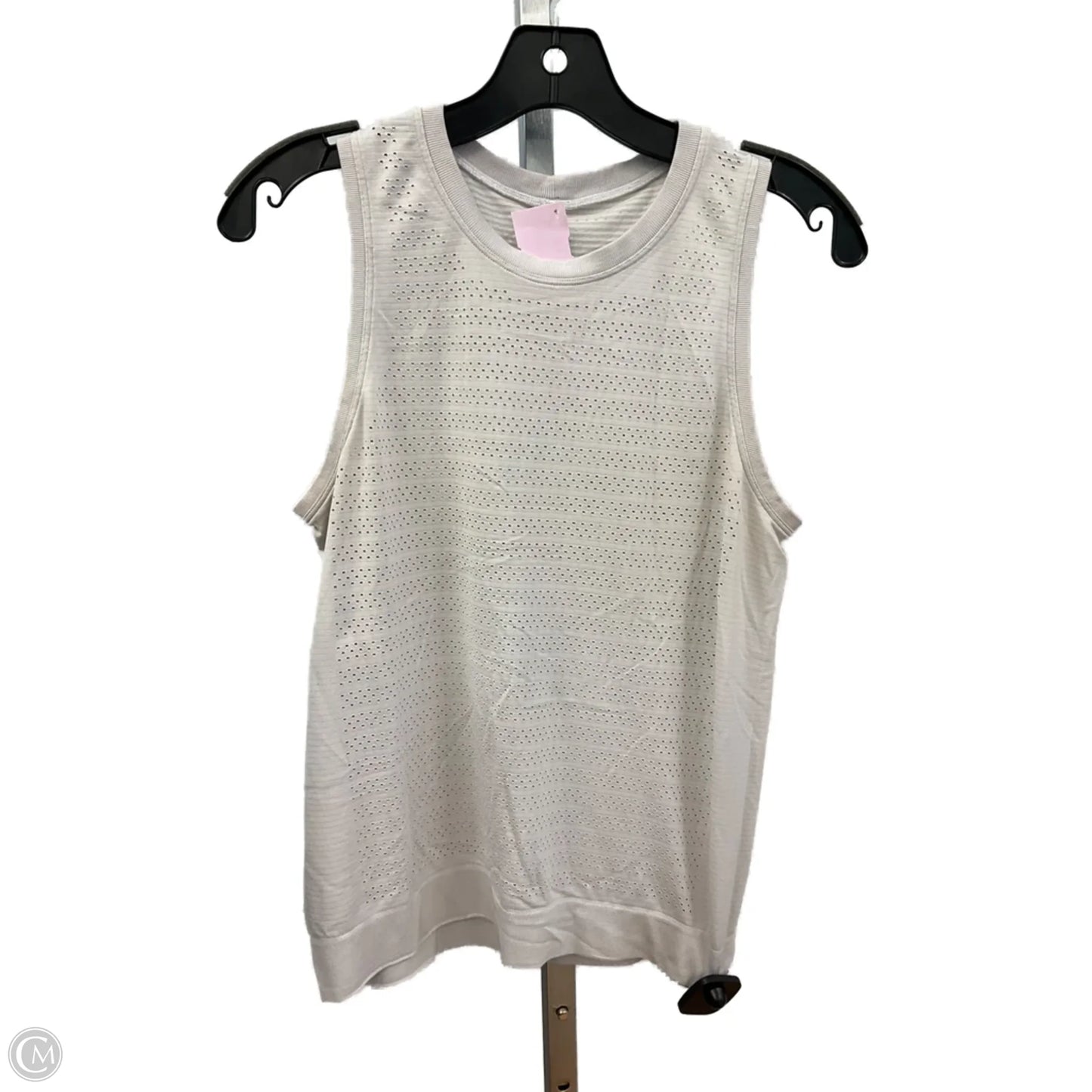 Athletic Tank Top By Lululemon In Cream, Size: S