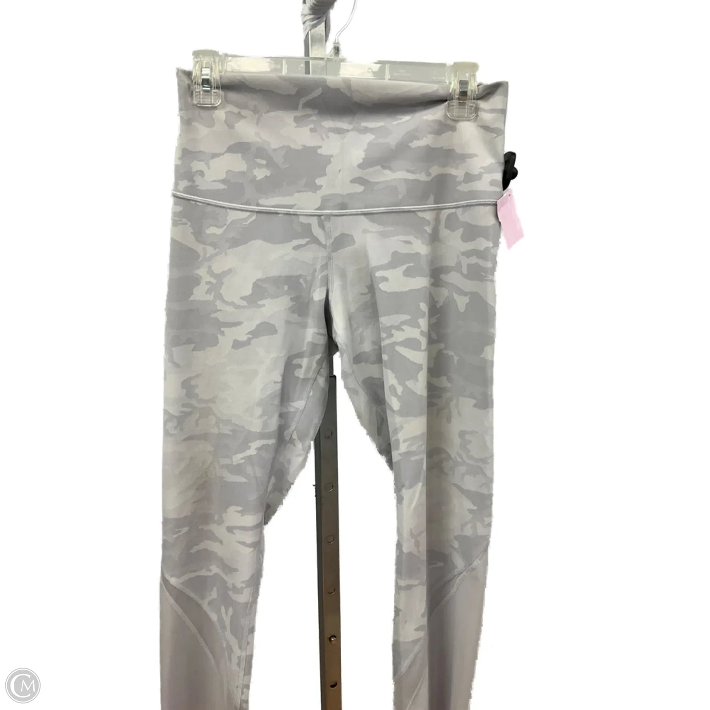 Athletic Leggings Capris By Lululemon In Camouflage Print, Size: 10