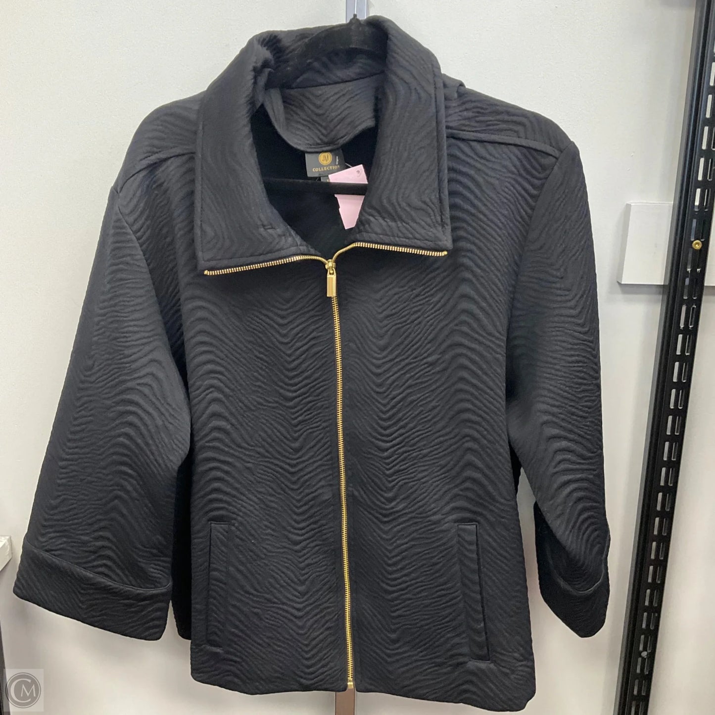 Jacket Other By Jm Collections In Black, Size: Xl